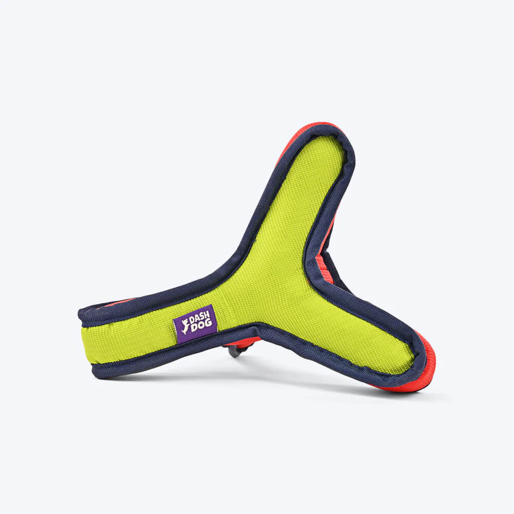 Dash Dog Zigzag Branch Fetch Toy – Green/Red