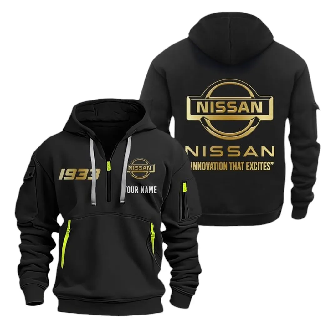 Sport Coupe Owners Gift Hoodie Half Zipper, Performance Fan Hoodie CAR019 - Black