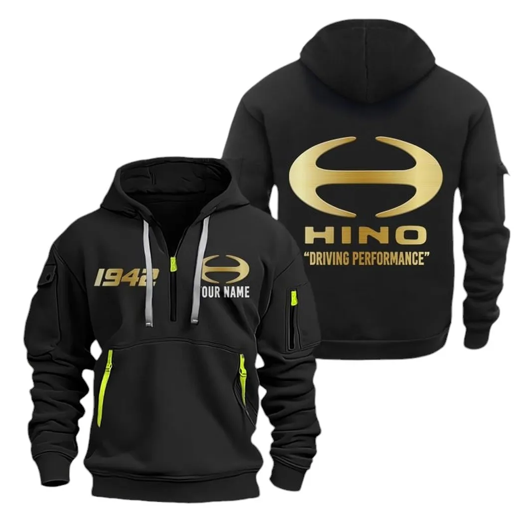 Cargo Carrier Fans Gift Hoodie Half Zipper, Lifestyle Fan Half-Zip Hoodie CAR019 - Black