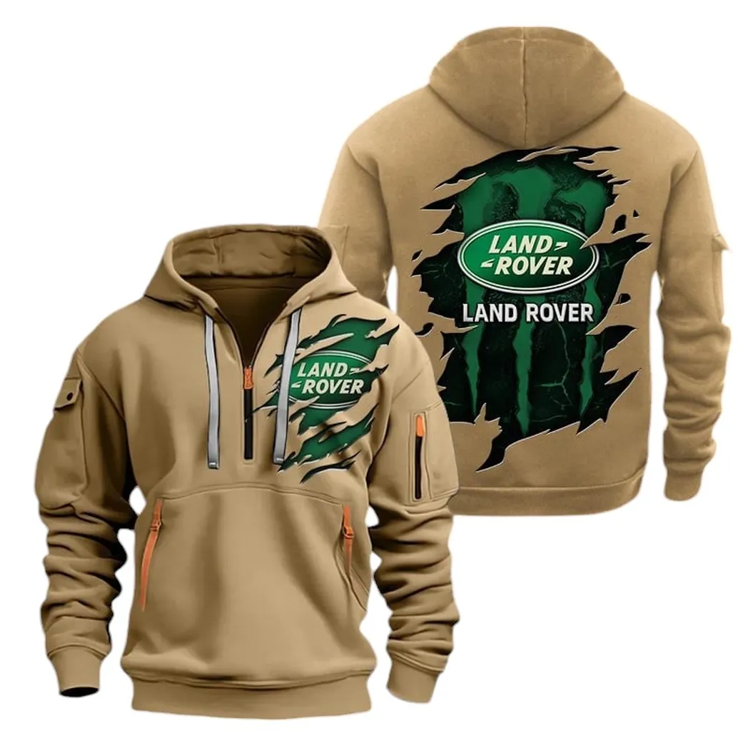 Adventure SUV Company Fans Gift Hoodie Half Zipper, Fan Pride Half-Zip Hoodie CAR021 - Khaki