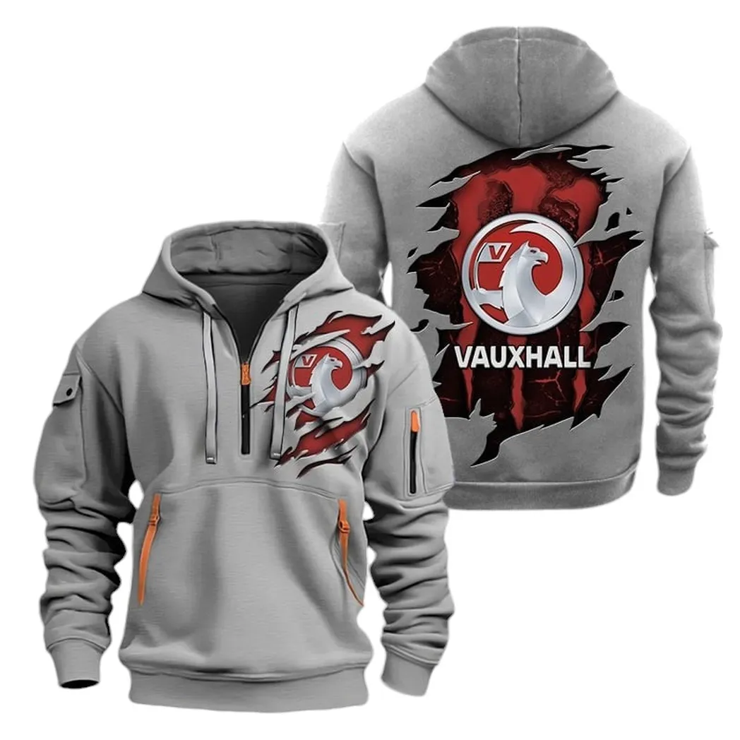 Affordable Ride Owners Gift Hoodie Half Zipper, All-Season Fan Half-Zip Hoodie CAR021 - Gray