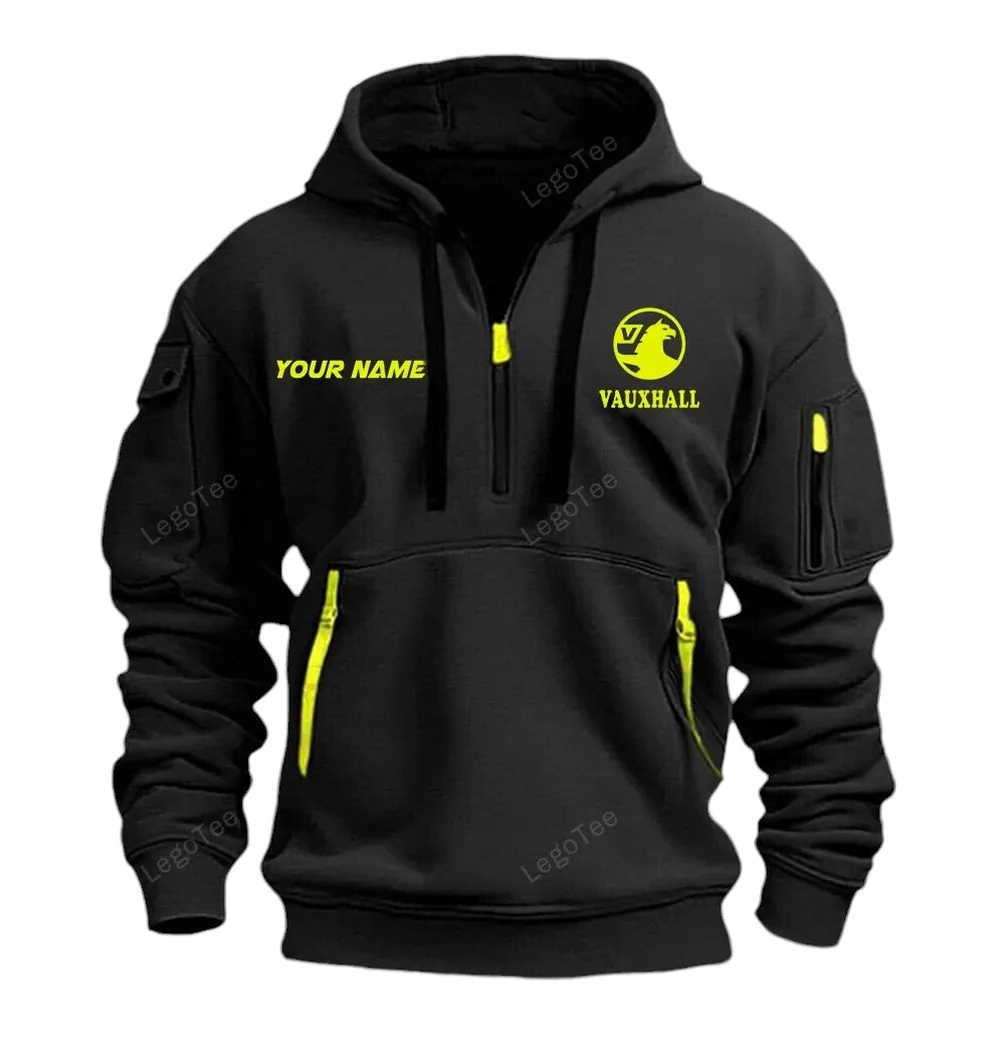 Urban Vehicle Owners Gift Hoodie Half Zipper, Classic Sport Half-Zip Hoodie CAR042 - Black