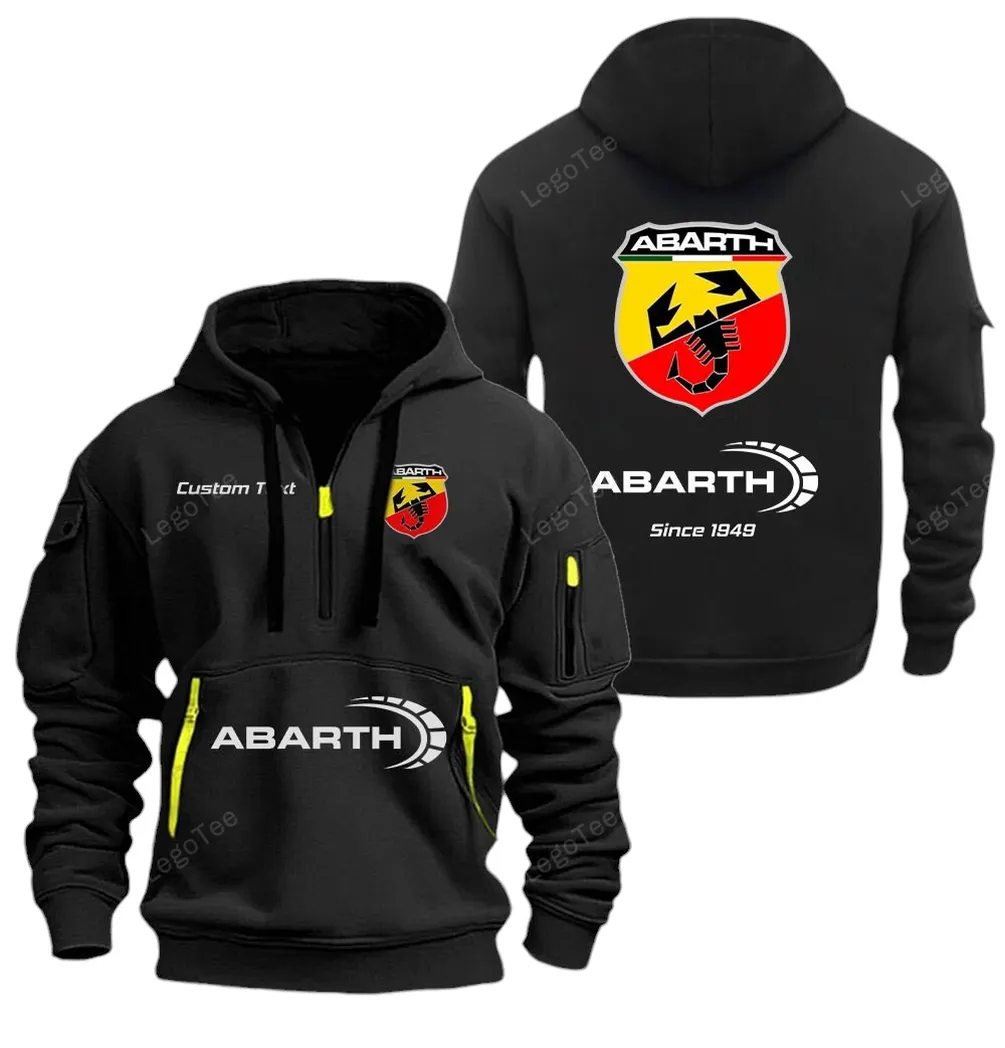 European Performance Car Fans Gift Hoodie Half Zipper, Game Ready Half-Zip Hoodie CAR052 - Black