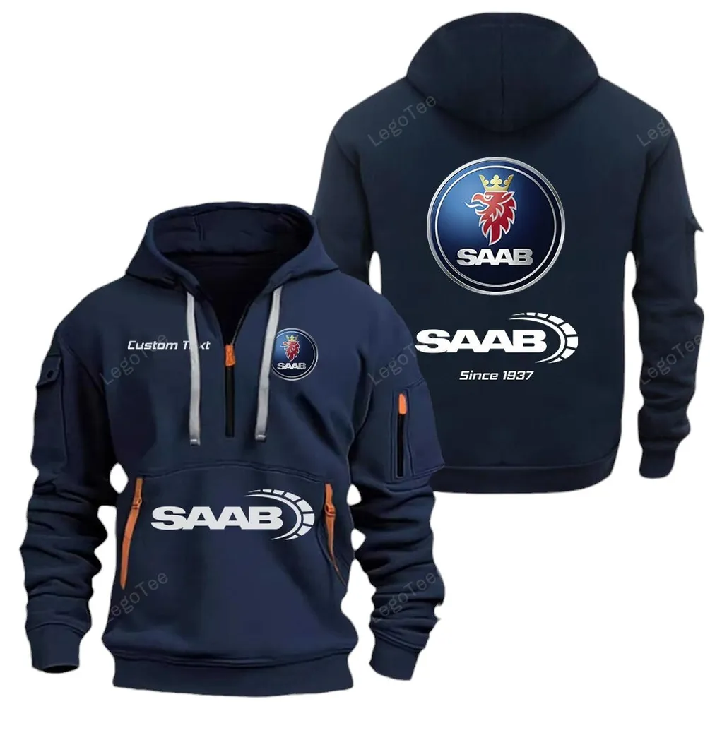 Adventure SUV Fans Gift Hoodie Half Zipper, Sporty Fan Half-Zip Hoodie CAR052 - Navy