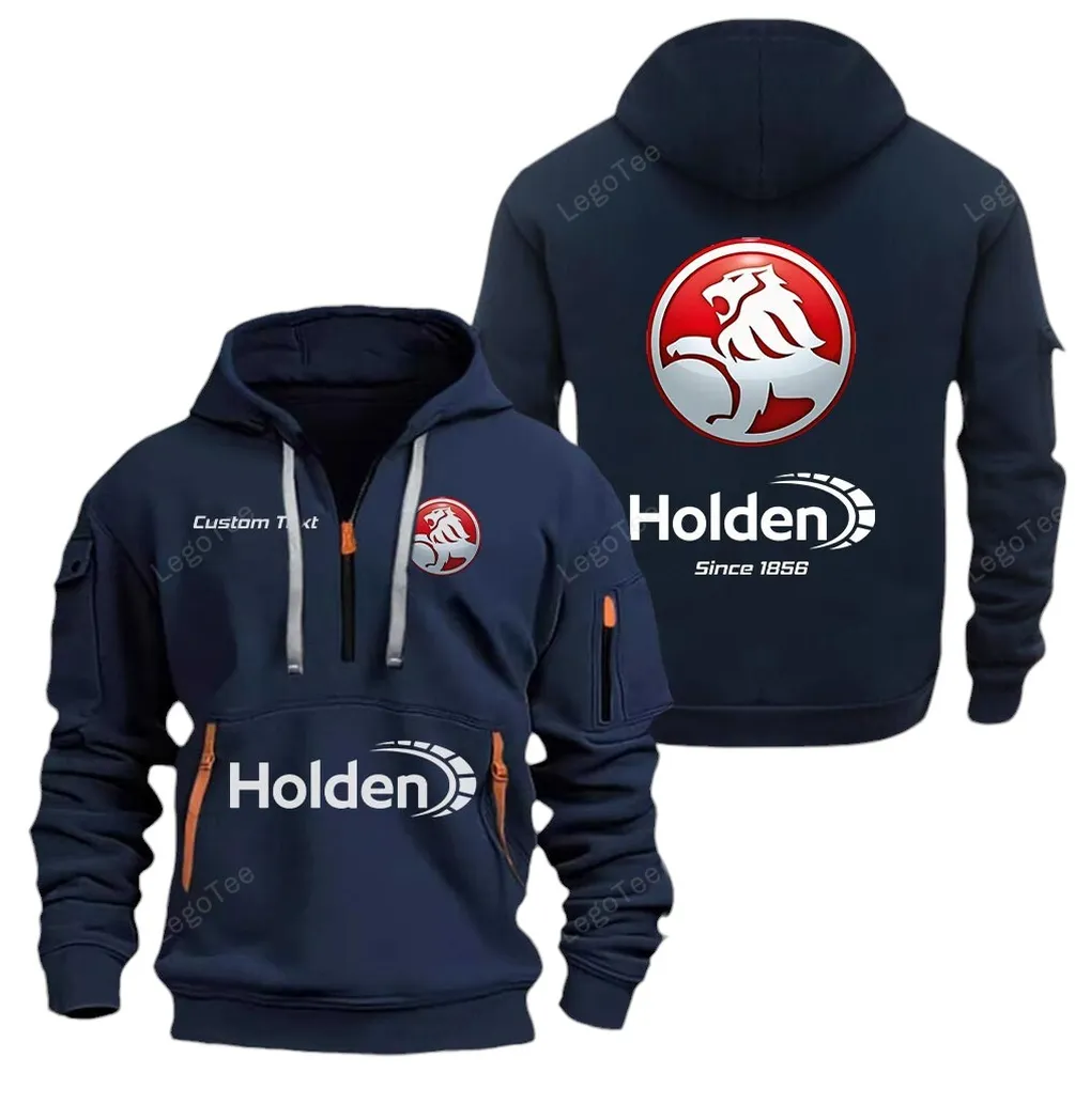 Passenger Car Lovers Gift Hoodie Half Zipper, Supporter Style Half-Zip Hoodie CAR052 - Navy