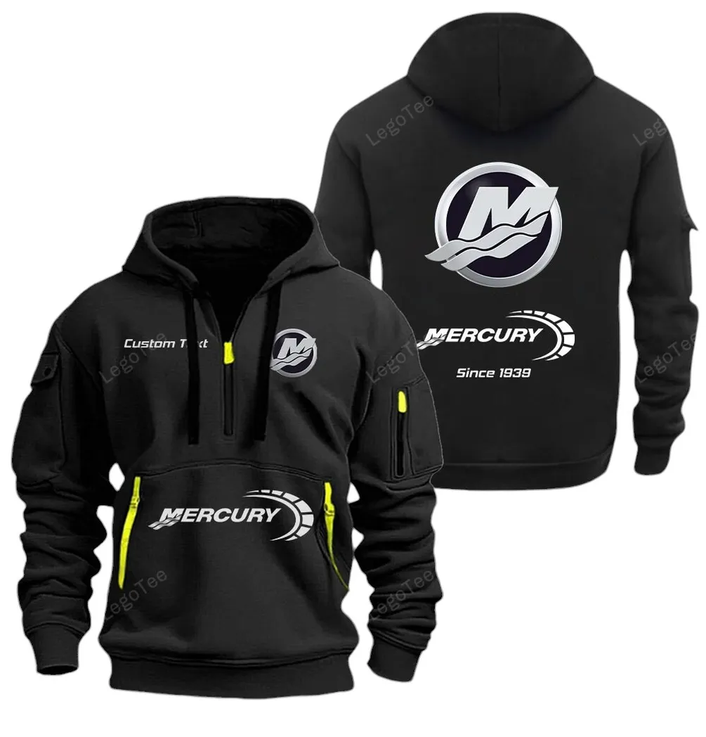 Vessel Propulsion Lovers Gift Hoodie Half Zipper, Game Ready Half-Zip Hoodie CAR052 - Black