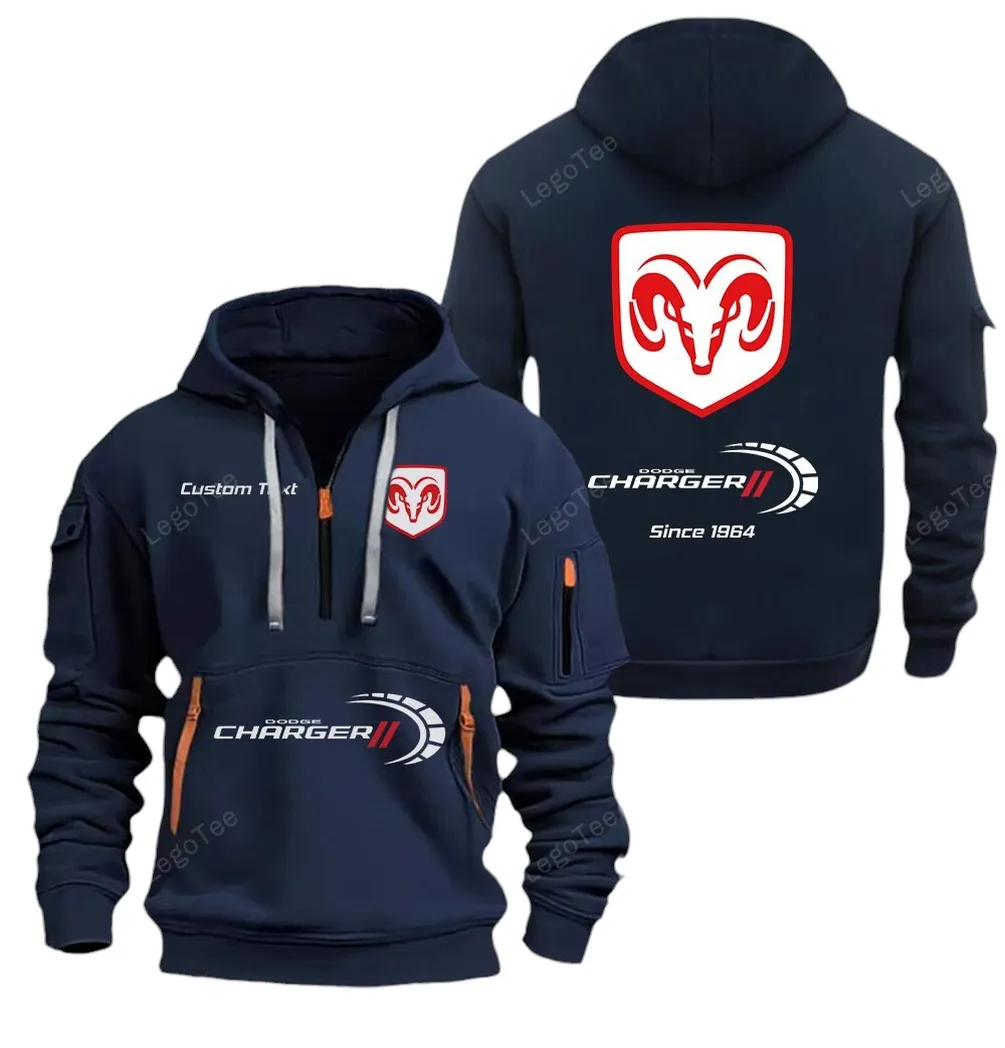 Power Sedan Fans Gift Hoodie Half Zipper, Game Ready Half-Zip Hoodie CAR052 - Navy