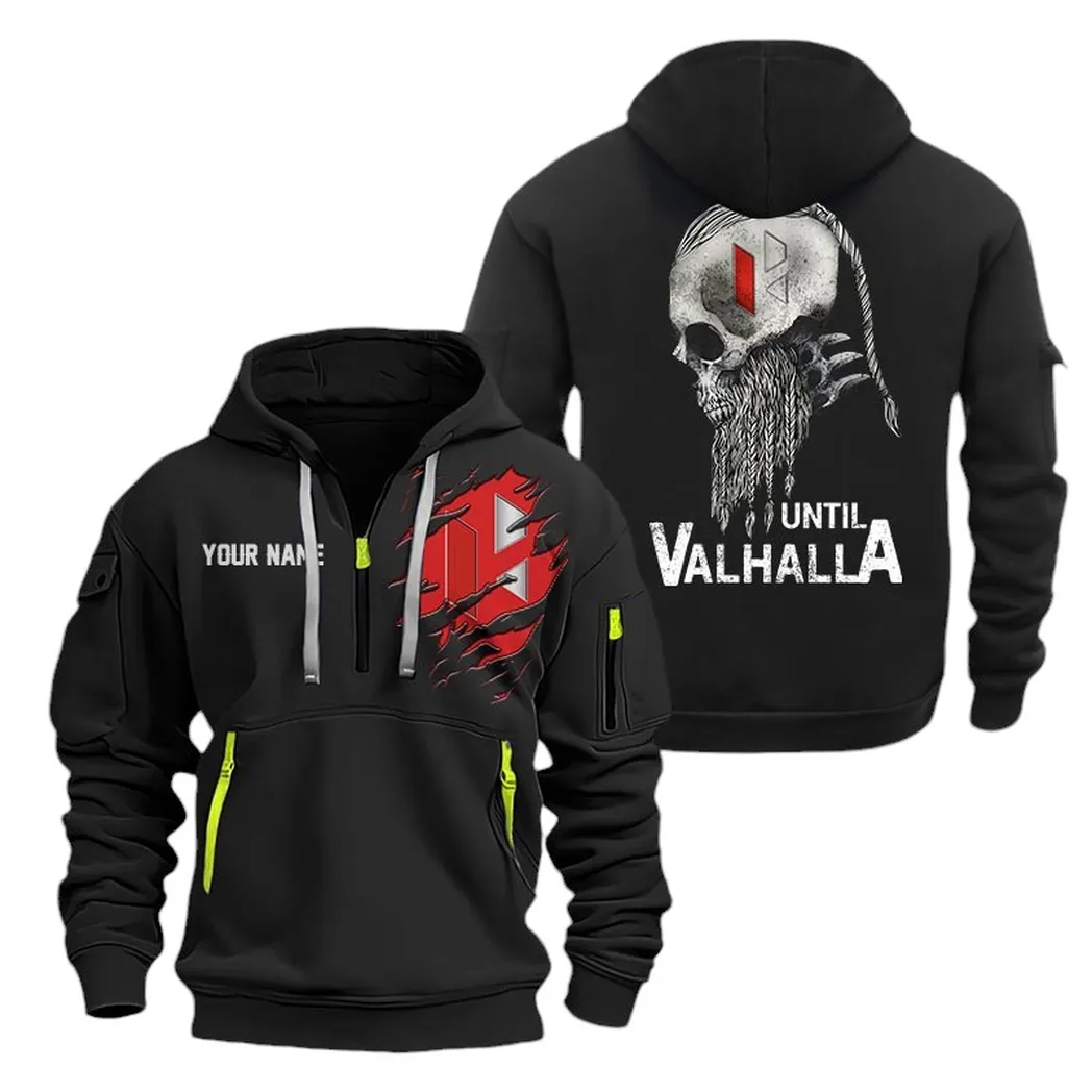 Urban Commuter Bike Owners Gift Hoodie Half Zipper, Bold Fan Hoodie CAR072 - Black